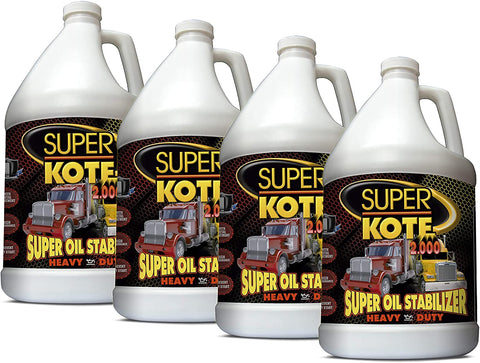 SUPERKOTE 2000 Heavy Duty Oil Stabilizer 1GAL Pack of 4