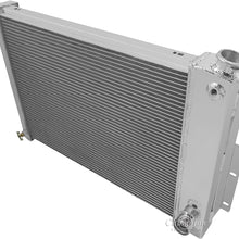 Champion Cooling, Chevrolet Camaro/Pontiac 4 Row All Aluminum Radiator, MC370