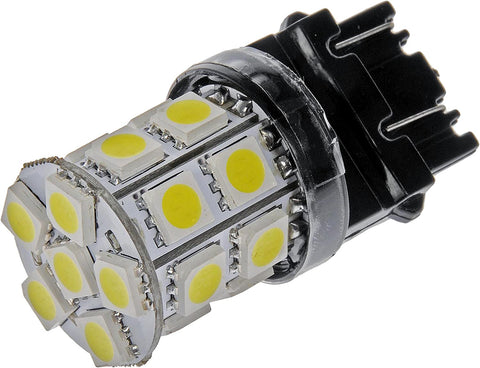 Dorman 3157W-SMD White LED Turn Signal Light Bulb, (Pack of 2)