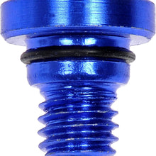 Dorman 712-X95D Wheel Nut Cap, Blue Aluminum (Pack of 20)
