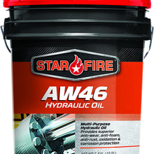 Star Fire Premium Lubricants AW 46 Hydraulic Oil, 5 Gallon, Pail