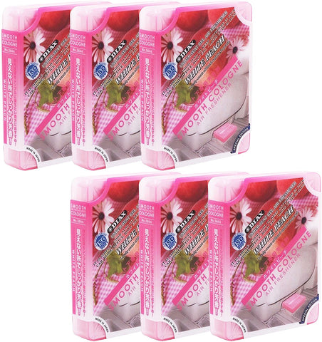 Smooth Cologne 6-Pack Home/Office/Car/auto White Peach Scent Luxury Air Freshener JDM Genuine Diax Japan