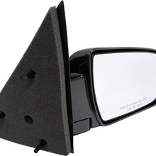 Dorman 955-341 Driver Side Manual Door Mirror - Folding for Select Chevrolet / GMC Models, Black
