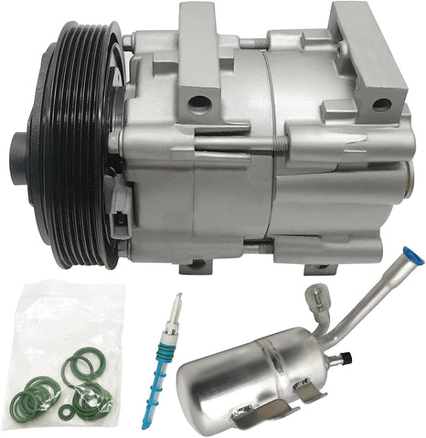 RYC Remanufactured AC Compressor and A/C Clutch Kit EG163K1 DOHC ONLY