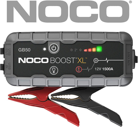 NOCO Boost XL GB50 1500 Amp 12V UltraSafe Lithium Jump Starter for up to 7L Gasoline and 4.5L Diesel Engines