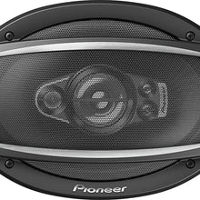 Pioneer TS-A6970F A Series 6" X 9" 600 Watts Max 5-Way Car Speakers Pair with Carbon and Mica Reinforced Injection Molded Polypropylene (IMPP) Cone Construction w/Free ALPHASONIK Earbuds