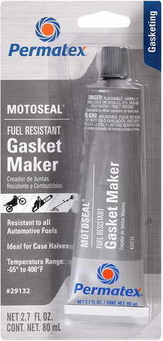 Permatex 29132 MotoSeal 1 Ultimate Gasket Maker Grey, 2.7 oz.