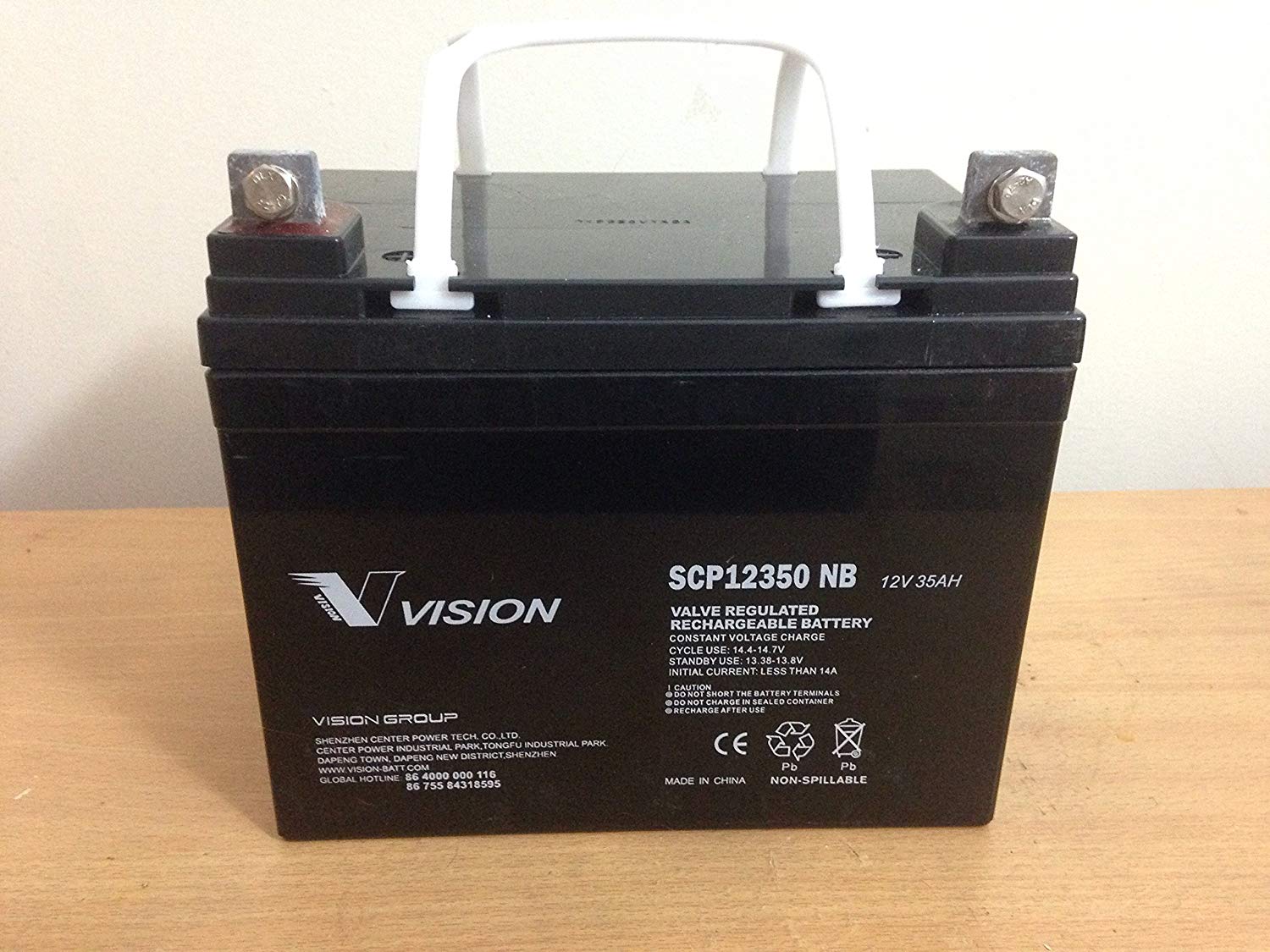 Vision SCP12350 U1 M6 Battery