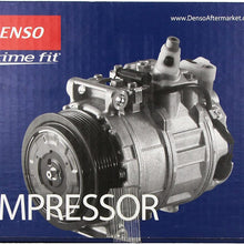 Denso 471-1280 New Compressor with Clutch