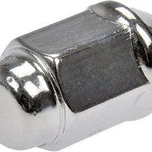 Dorman 611-084 Wheel Lug Nut for Select Models, Chrome, Pack of 10 (OE FIX)