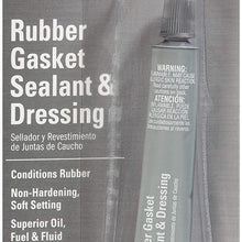 Permatex 85409 Ultra Rubber Gasket Sealant and Dressing, 1 oz. tube, 1 Ounce tube