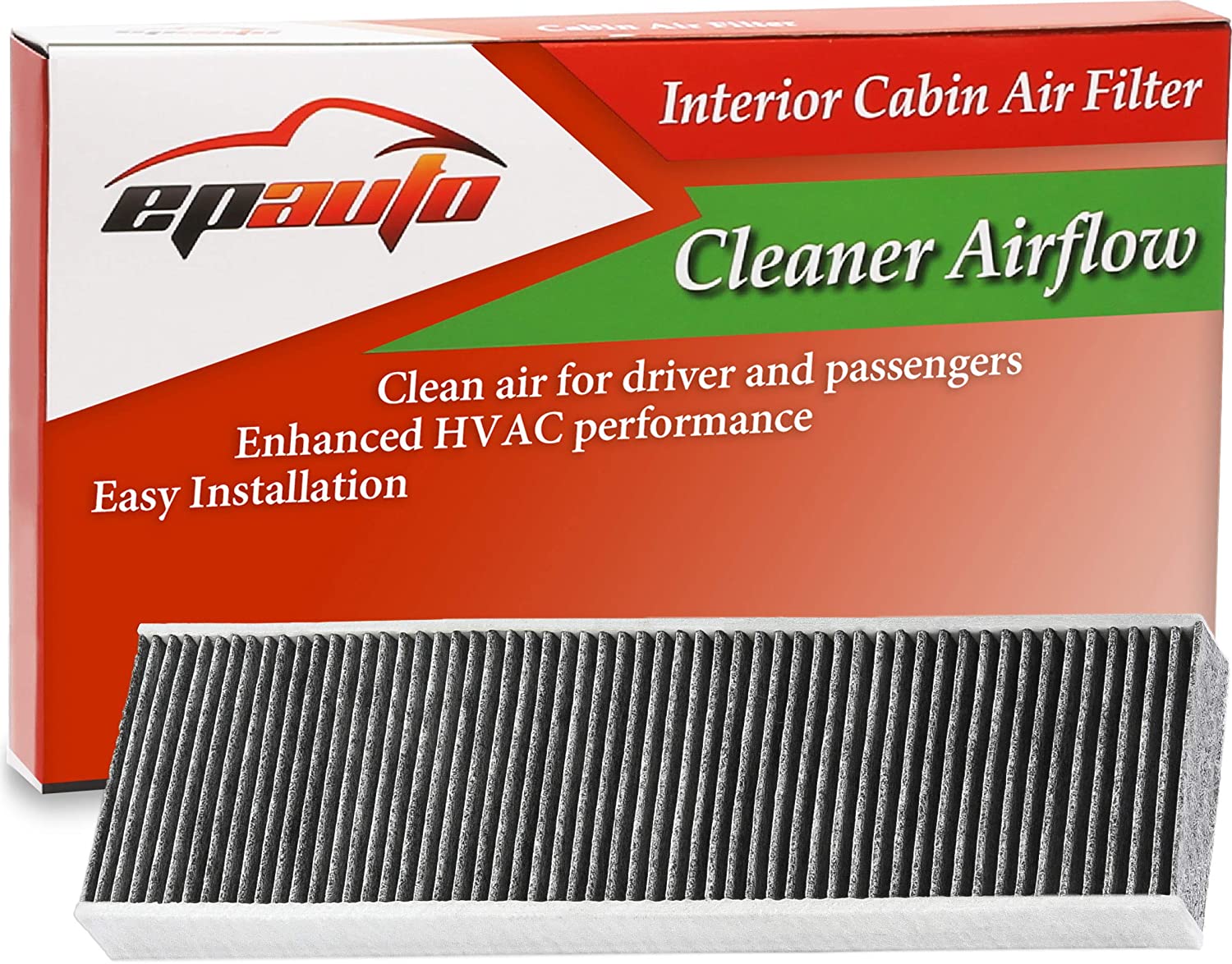 EPAuto CP733 (CF10733) Replacement for BMW/Mini Premium Cabin Air Filter includes Activated Carbon
