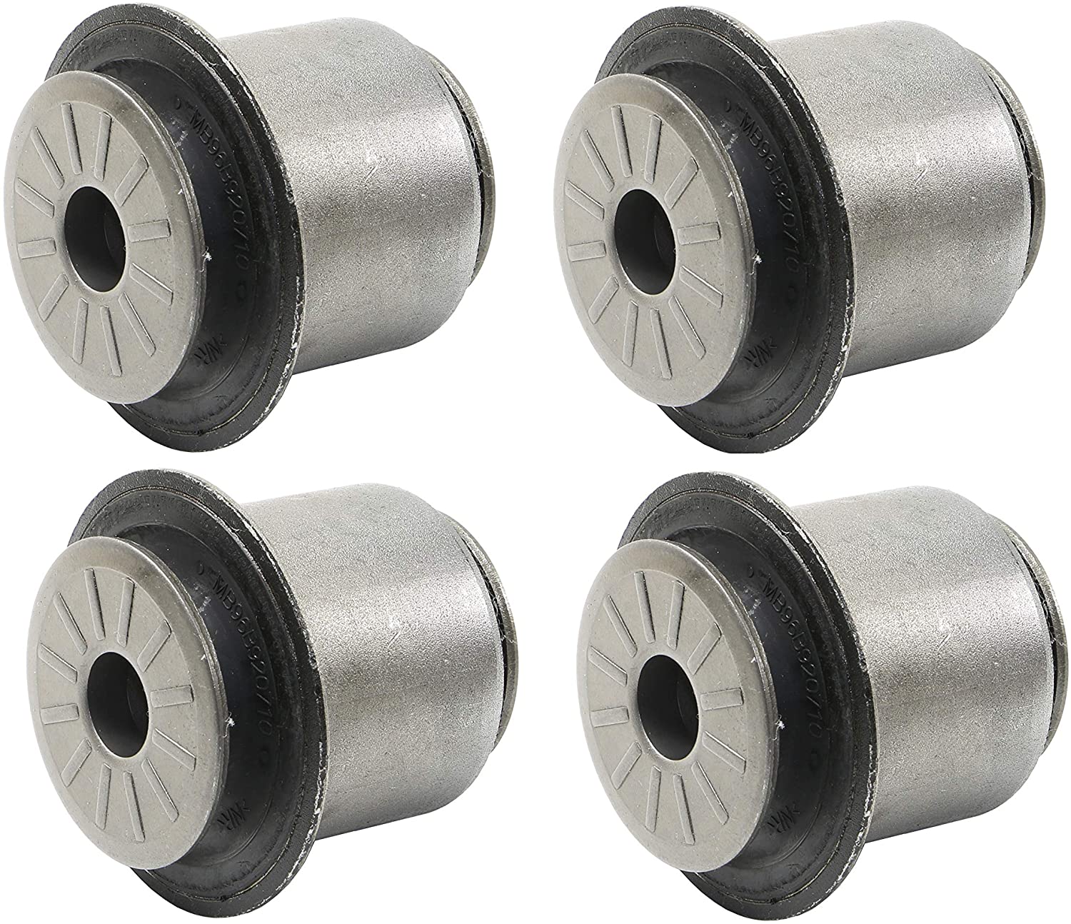 Set of 4 Front Upper Suspension Control Arm Bushings for Chevrolet GMC