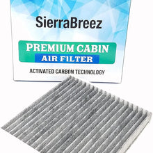 SB285 (CF10285) Premium Cabin Air Filter Fits SB285 (CF10285) Toyota/Lexus/Scion/Subaru, Activated Carbon