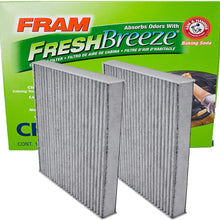FRAM CF10285 Fresh Breeze Cabin Air Filter with ARM & HAMMER Baking Soda & Activated Carbon (Pack of 2)