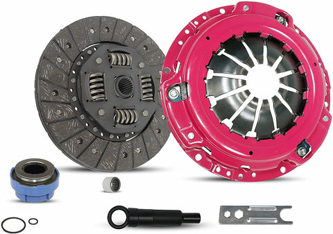 Clutch Kit Compatible With Pickup B2300 B2500 Ranger Base XL XLT Limited Sport STX DX Edge Tremor Troy Splash SE 1995-2011 2.3L L4 GAS DOHC 2.5L L4 GAS SOHC 3.0L V6 (Stage 1; 07-142R)