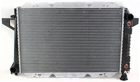 APDTY 134065 Radiator Assembly Fits Select 85-97 Ford Bronco, F-Series w/ 2-Row (Replaces F2TZ8005KA)