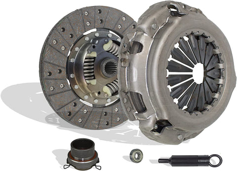 Clutch Kit Set Compatible With Tundra Tacoma 4Runner Base Pre Runner S-Runner SR5 Limited Dlx One-Ton Extended Sport Standard 1995-2004 3.4L V6 GAS DOHC Naturally Aspirated (2Wd; 4Wd; 16-077)