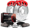 Power Stop KC199 Z23 Evolution Front Kit Rotors, Pads, Brake Calipers