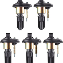 ENA Set of 5 Ignition Coils Compatible with 2004-2008 Colorado Canyon H3 I-350 I-370 Compatible with L5 3.5L 3.7L