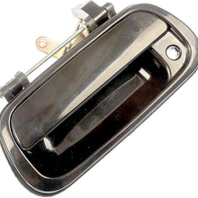 APDTY 91978 Rear Tailgate Handle Smooth Black