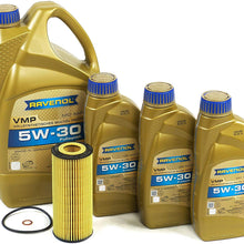 Blau J1A6100-A Motor Oil Change Kit - Compatible with 2009-11 BMW 335d w/ 6 Cylinder 3.0L Diesel Engine
