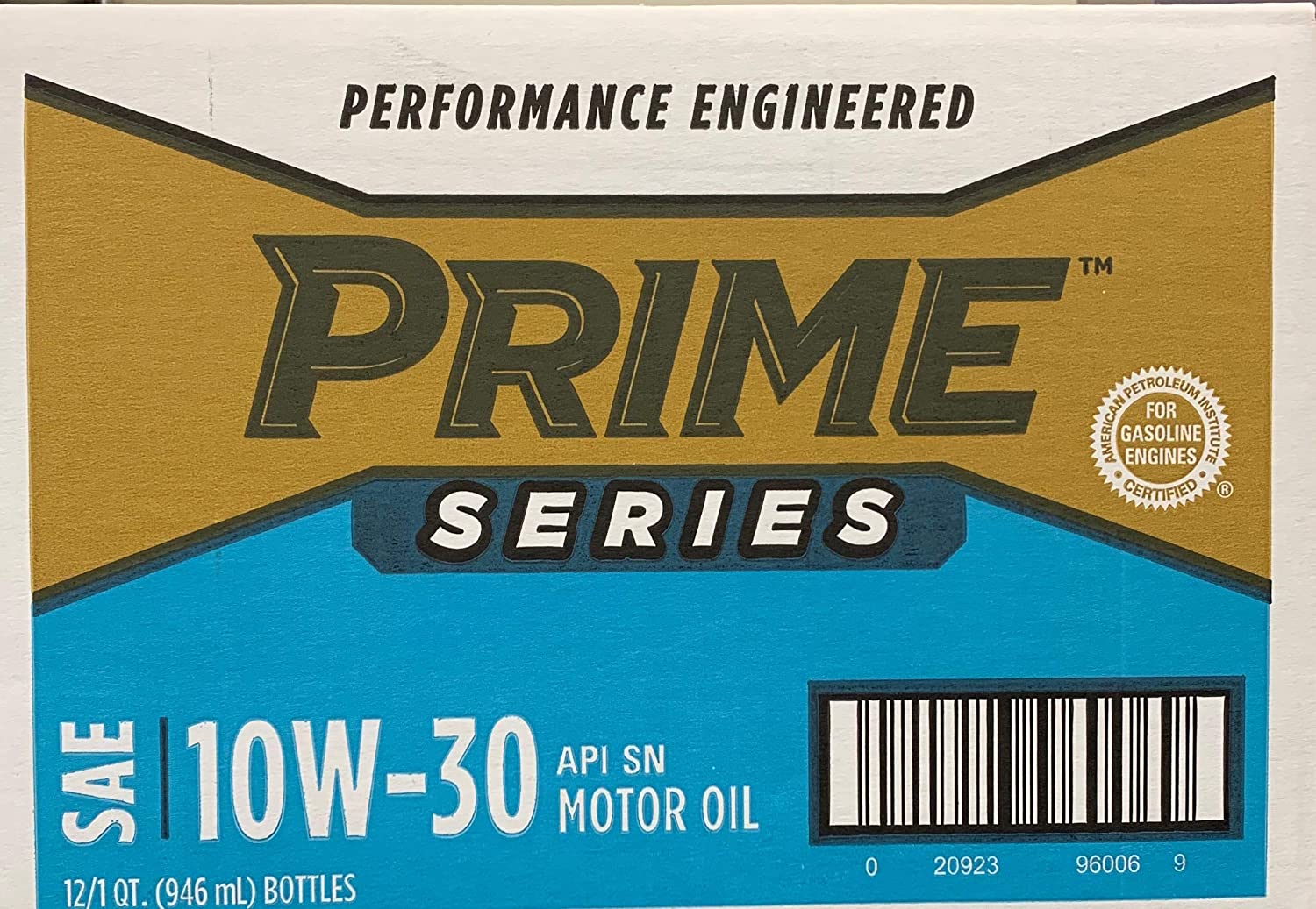 Prime Series Conventional Motor Oil SAE 10W-30, 12 pk, 1-qt. Bottles