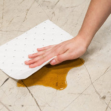 SPC BPO200 BASIC 17" Length, 15" Width, White Color Oil Only Light Weight Pad (200 Per Bale)