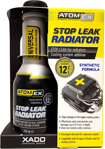XADO XA 40813 ATOMEX Stop Leak Radiator (Aluminium can 250 ml)