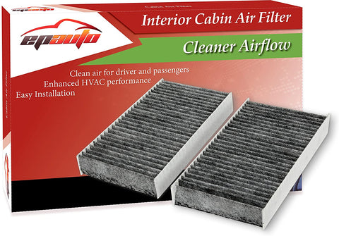 EPAuto CP135 (CF10135) Replacement for Honda/Acura Premium Cabin Air Filter includes Activated Carbon