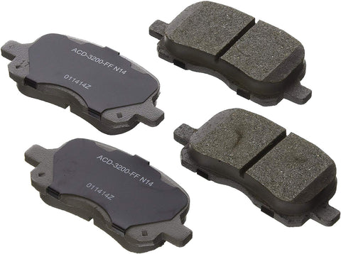 ACDelco 14D741CH Advantage Ceramic Front Disc Brake Pad Set