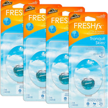 Armor All 18593-4PK Car Air Freshener and Purifier-Freshfx Tranquil Skies 0.08 Fl Oz Diffuser - Odor Eliminator for Cars & Truck, 4 Pack