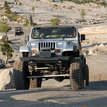 Smittybilt 76740D SRC Classic Front Bumper with D-Ring Mounts and Shackles for 1976-2006 Jeep Wrangler TJ/YJ/LJ