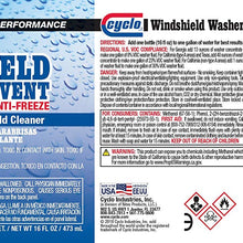 Cyclo - 100% Concentrate Windshield Washer Cleaner & Antifreeze