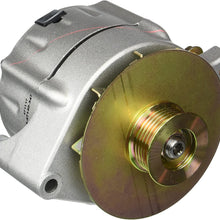 Powermaster 8-47140-347 Natural Alternator (Upgrade 150A Smooth Look 6 Groove Pulley & Baffle & Cone 1 Wire)