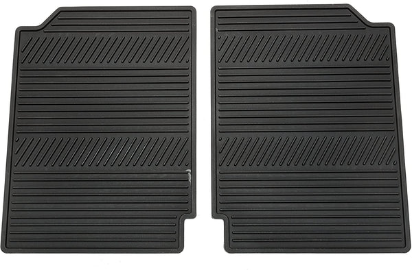 GM Accessories 22793575 Rear All-Weather Floor Mats in Black