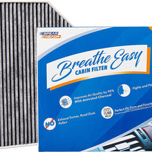 Spearhead Premium Breathe Easy Cabin Filter, Up to 25% Longer Life w/Activated Carbon (BE-161)