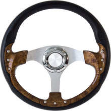 Forever Sharp 14" Pursuit Classic I Burlwood Style Steering Wheel