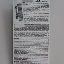 Genuine Chrysler Accessories 82300234 RTV Silicone Rubber Sealant - 3 oz. Tube