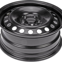 Dorman 939-138 Steel Wheel with Black Painted Finish (16x6.5"/5x155mm)