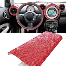 YGMONER 9000pcs Bling Crystal Rhinestone 9.4 x 7.9'' DIY Car Decoration Sticker (Sliver)