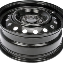 Dorman 939-106 Steel Wheel with Black Painted Finish (16x6.5"/5x115mm)