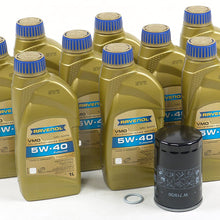 Blau J1A5105 Motor Oil Change Kit - Compatible with 2003-04 Audi RS6 w/ 8 Cylinder 4.2L Engine – 5w40