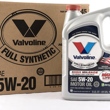 Valvoline 849645 5W-20 Full Synthetic Motor Oil (with MaxLife Technology), 480. Fluid_Ounces, 3 Pack
