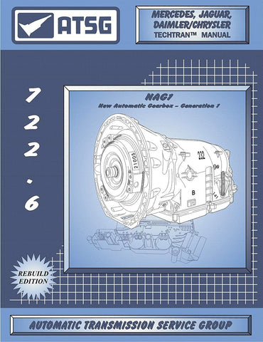 ATSG Mercedes 722.6 / NAG 1 Automatic Transmission Repair Manual (Mercedes 722.6 Transmission Fluid Dipstick Tool - Best Repair Book Available!)