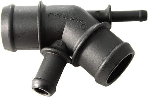 APDTY 013025 Upper Radiator Coolant Hose Plastic Distributor Connector Pipe Fits 1.9L 2000-2006 Audi TT 1999-2000 Volkswagen Beetle 1999-2006 Golf 1999-2005 Jetta (Replaces 1J0-121-087C, 1J0121087C)