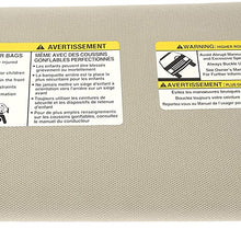 Dorman 74215 Driver Side Sun Visor Panel for Select Nissan Models
