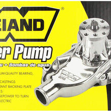 Weiand 8209 Action Plus Satin Finish Aluminum Water Pump