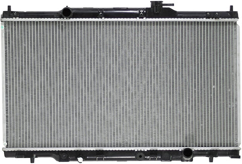 Radiator - Pacific Best Inc Fit/For 2444 02-06 Honda CR-V 2.3L L4 (Japan-Build) 03-06 Element 2.4L Manual Transmission Plastic Tank Aluminum Core