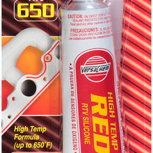 Versachem 65309 Low Volatile High Temperature Red Silicone - 3 oz.